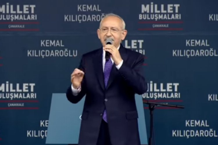 Kılıçardaroğlu Çanakkale’den ‘söz’ verdi: “Hayalleriniz Bay Kemal’in hedefi olacak”