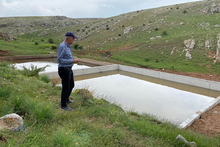 Kayseri Pınarbaşı’nda sulama atağı