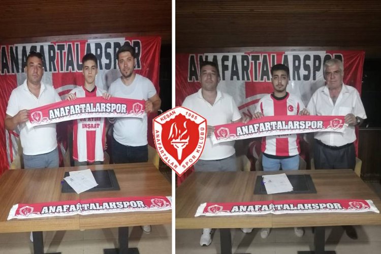 Anafartalarspor Deniz ve Görkem’le anlaştı