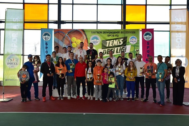 Kayseri’de Tenis Defi Ligi heyecanı