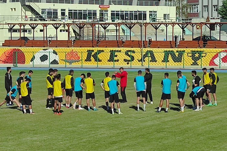 Keşanspor, Babaeskispor’a hazırlanıyor