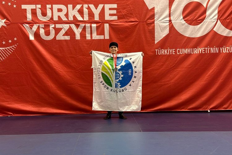 Sakarya’nın minik sporcusundan derece geldi