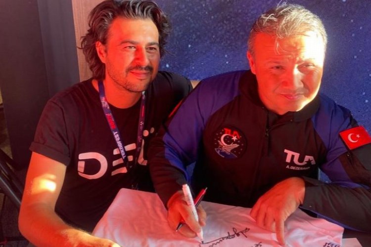 Türkiye’nin ilk uzay yolcusundan Dokuz Eylül’e selam