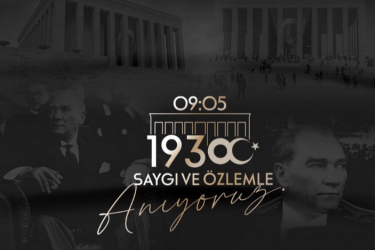 Atatürk’ü saygıyla anıyoruz (CANLI)