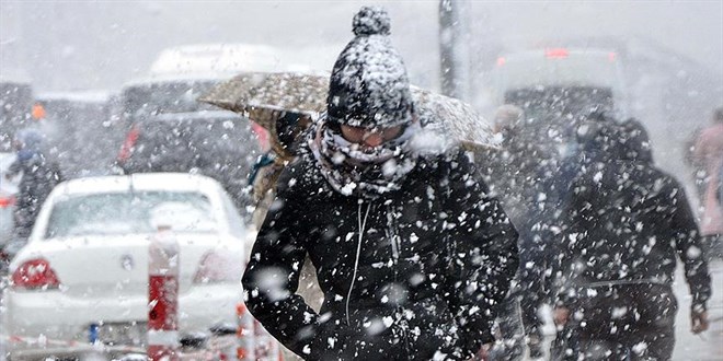 Meteoroloji uyardı: 7 vilayette kuvvetli kar yağışı bekleniyor
