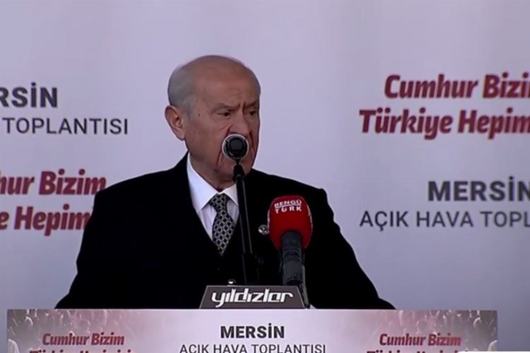 MHP’nin ilk mitingi Mersin’de (CANLI)