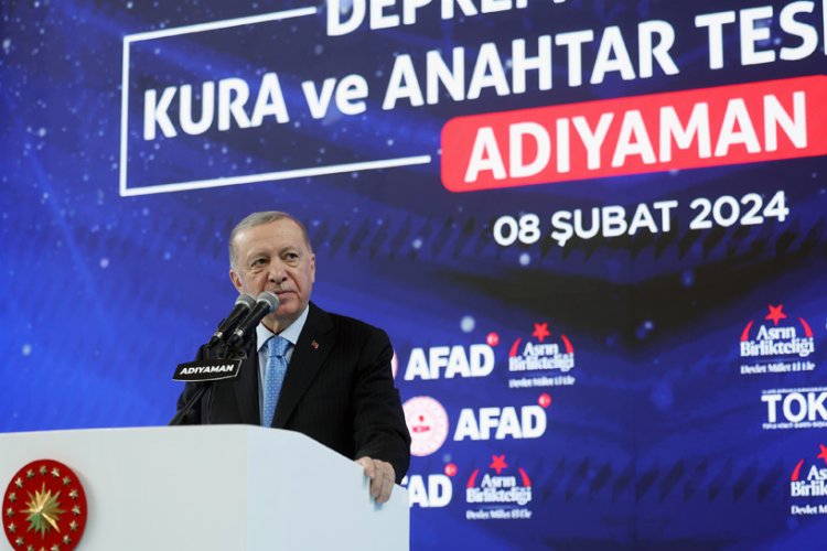 Cumhurbaşkanı Erdoğan: “Tutmadığımız sözü vermeyiz”