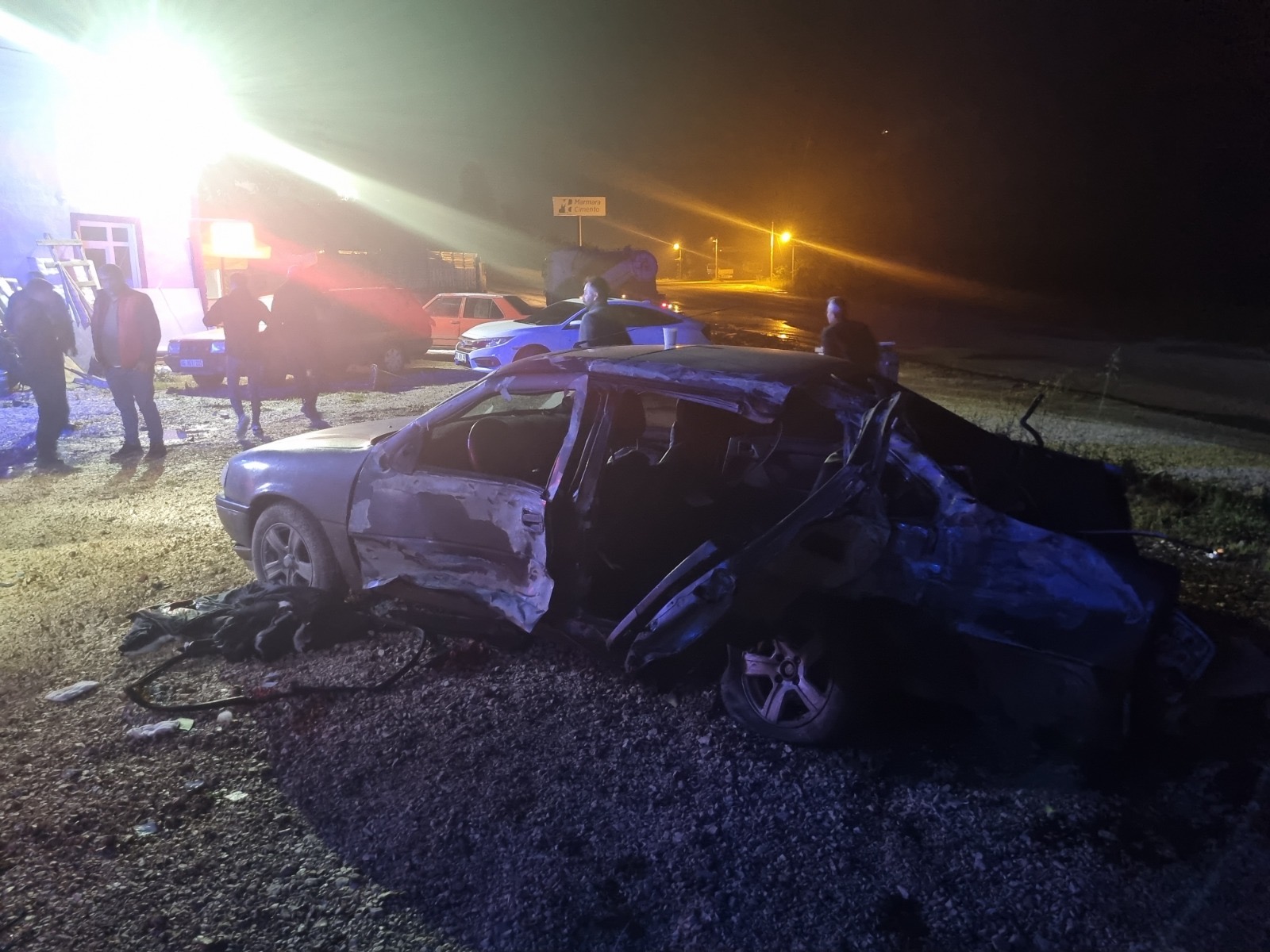 Yığılca’da trafik kazası 1 ölü 4 yaralı