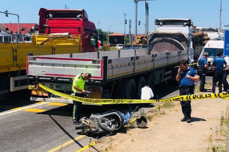 Akçakoca’da kaza 1 kişi hayatını kaybetti