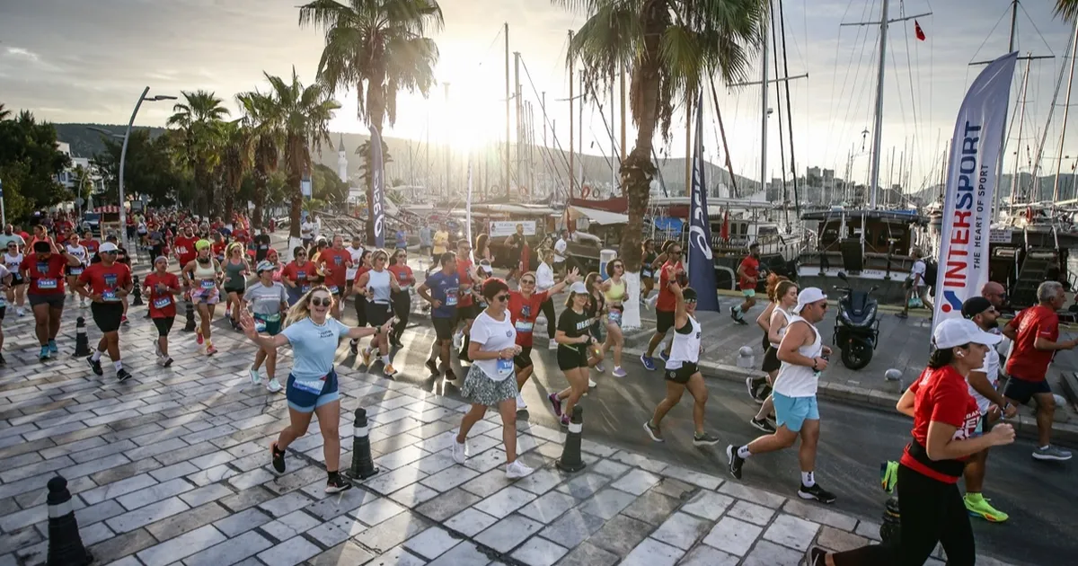 Bodrum Yarı Maratonu koşuldu