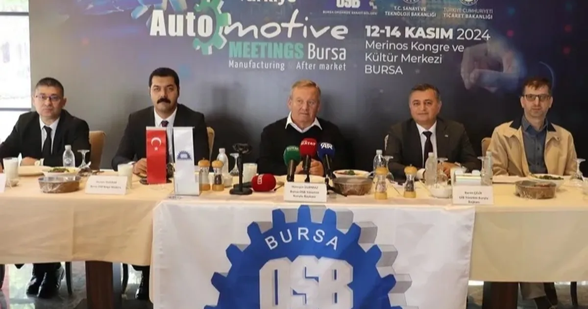 Dünya otomotiv devleri Bursa’da buluşuyor! 40 ülkeden 300 firma…