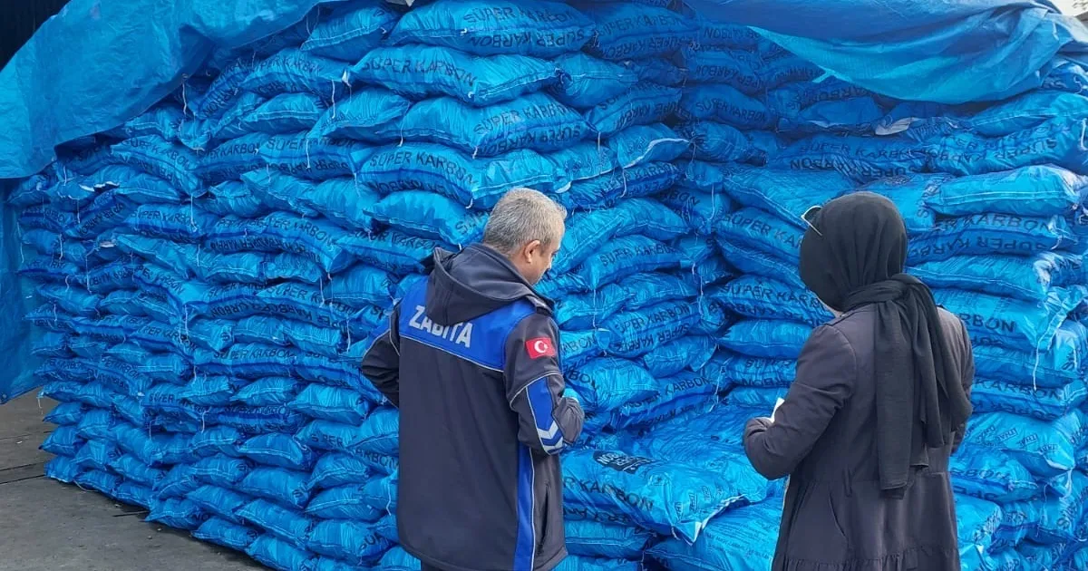 Düzce Zabıtası’ndan kömür denetimi