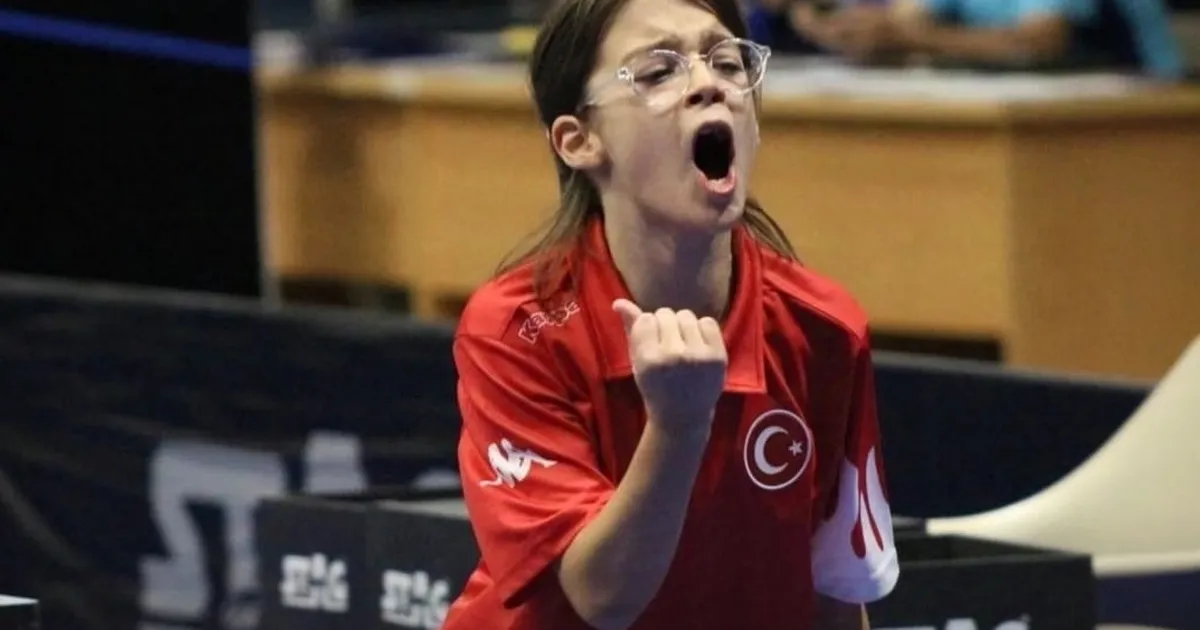 Muğlalı masa tenisi sporcusu Türkiye’yi temsil etti