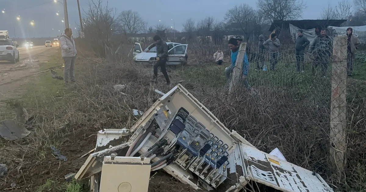 Düzce’de direksiyon hakimiyeti kaybetti! 1 yaralı