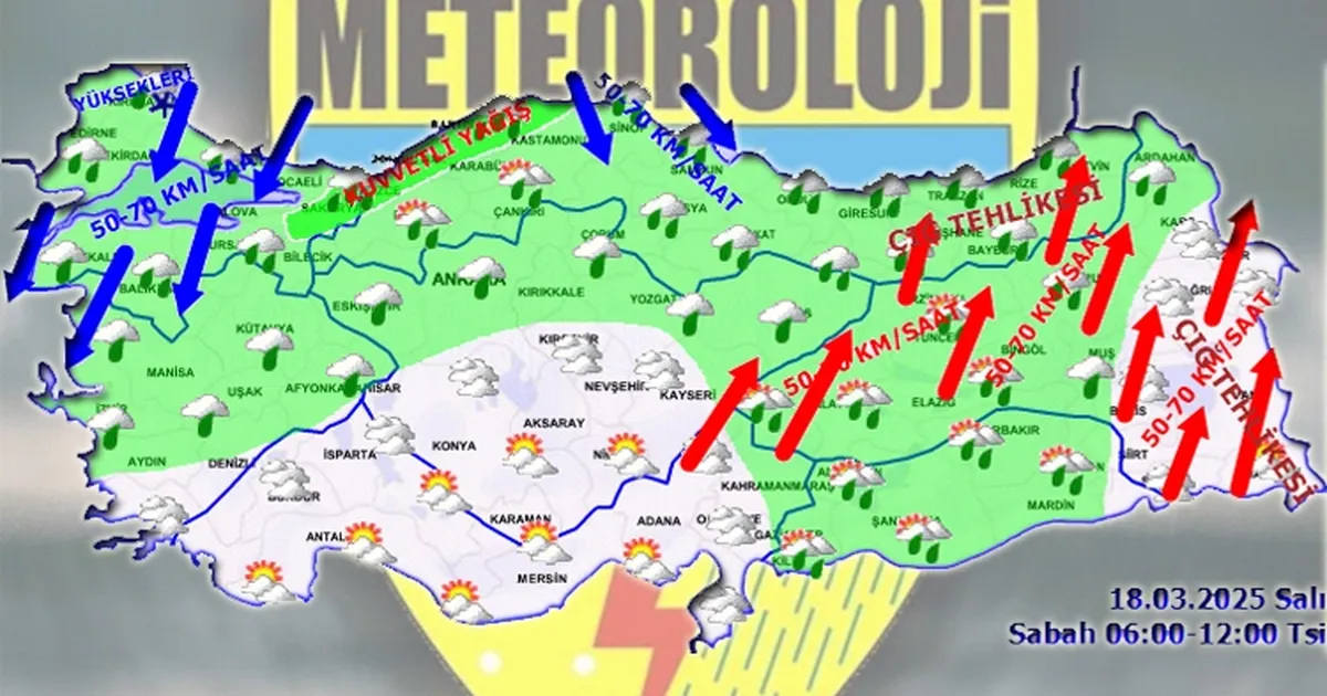 Yaz tadına kısa bir ara… Meteorolojik uyarılar peş peşe geldi!