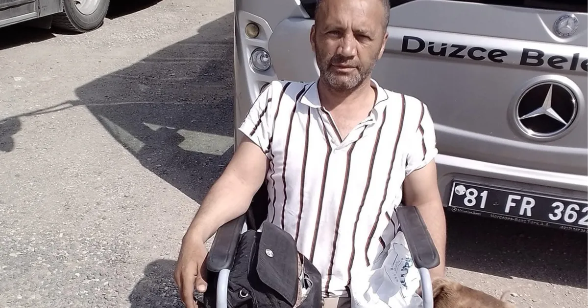Düzce’de  engelli bireyin acı sonu!