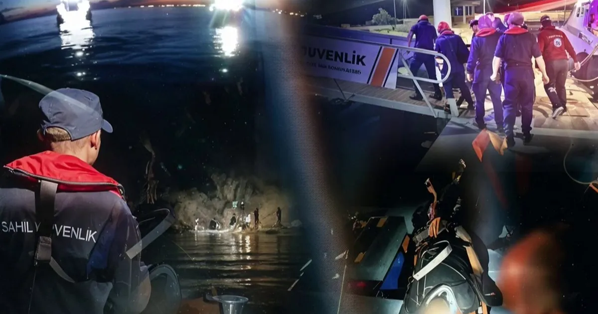 Kocaeli Darıca’da kayalıklardan düşen vatandaşı Sahil Güvenlik kurtardı!