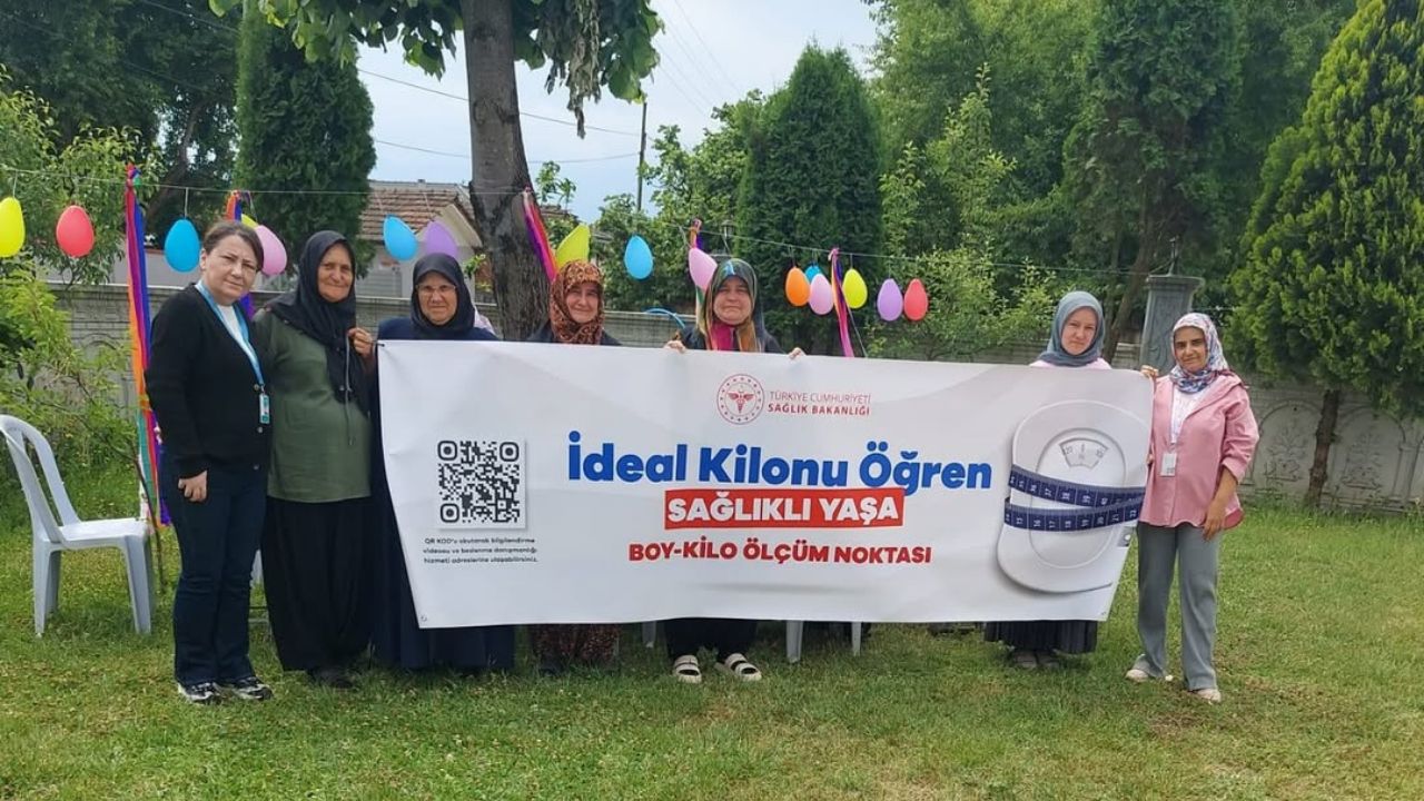 ”İDEAL KİLONU ÖĞREN, SAĞLIKLI YAŞA” KAMPANYASI GÜMÜŞOVA’DA KÖY HALKIYLA BULUŞTU