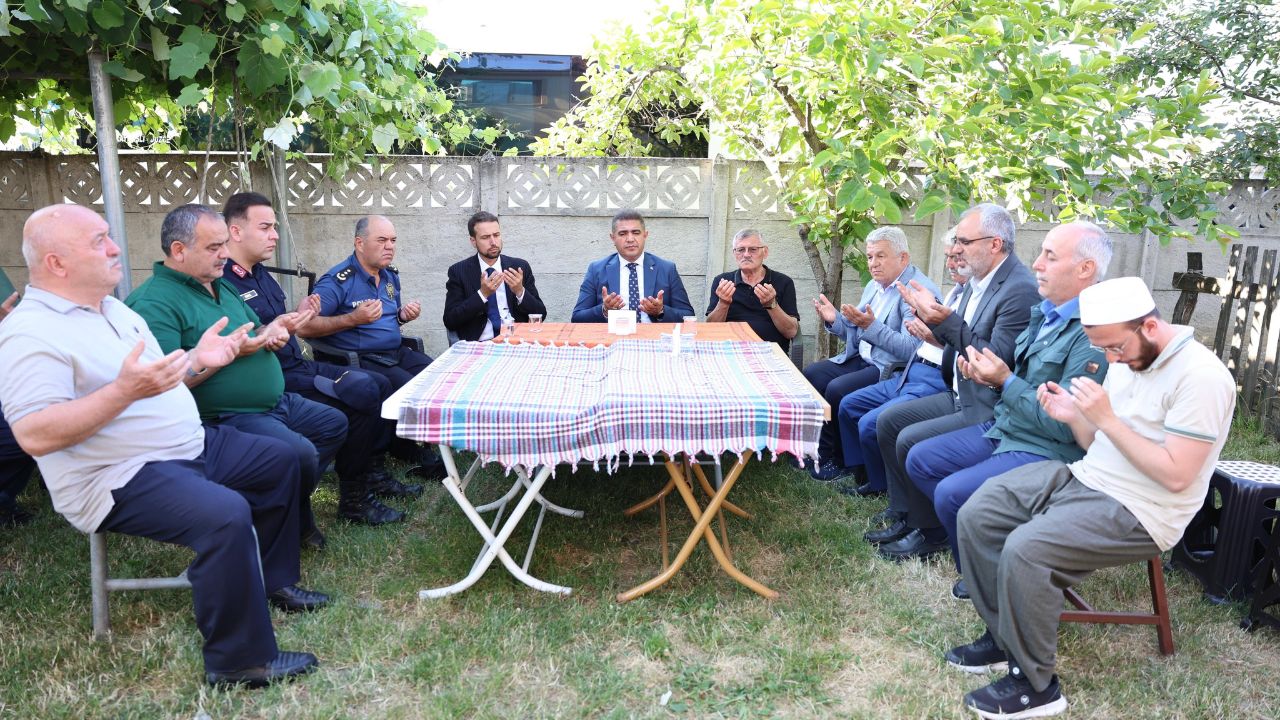 DÜZCE VE TRABZON VALİLERİNDEN KAYNAŞLI’DA TAZİYE ZİYARETİ