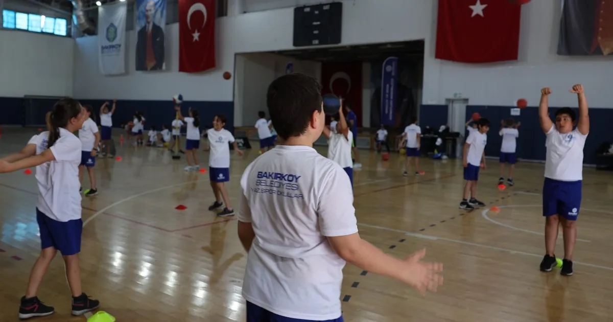 Bakırköylü çocuklar yaz boyunca spora doyacak!