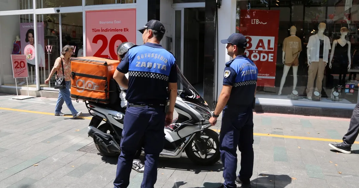 Kocaeli’de yaya güvenliği için motosikletlilere sıkı denetim
