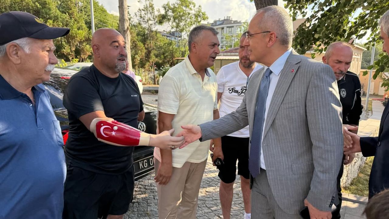 Ankara’dan Gelen Gaziler Akçakoca’da Ağırlandı