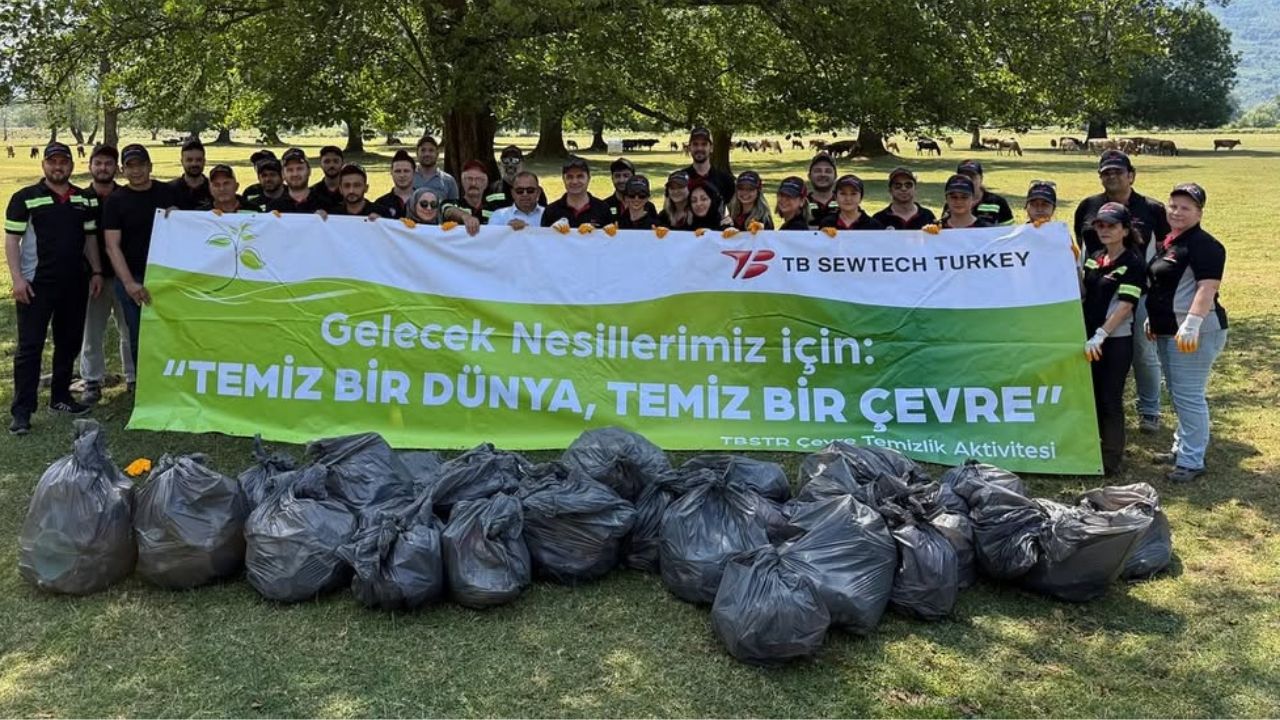 TB Sewtech Turkey Ekibinden Kültür Park’ta Anlamlı Temizlik Etkinliği