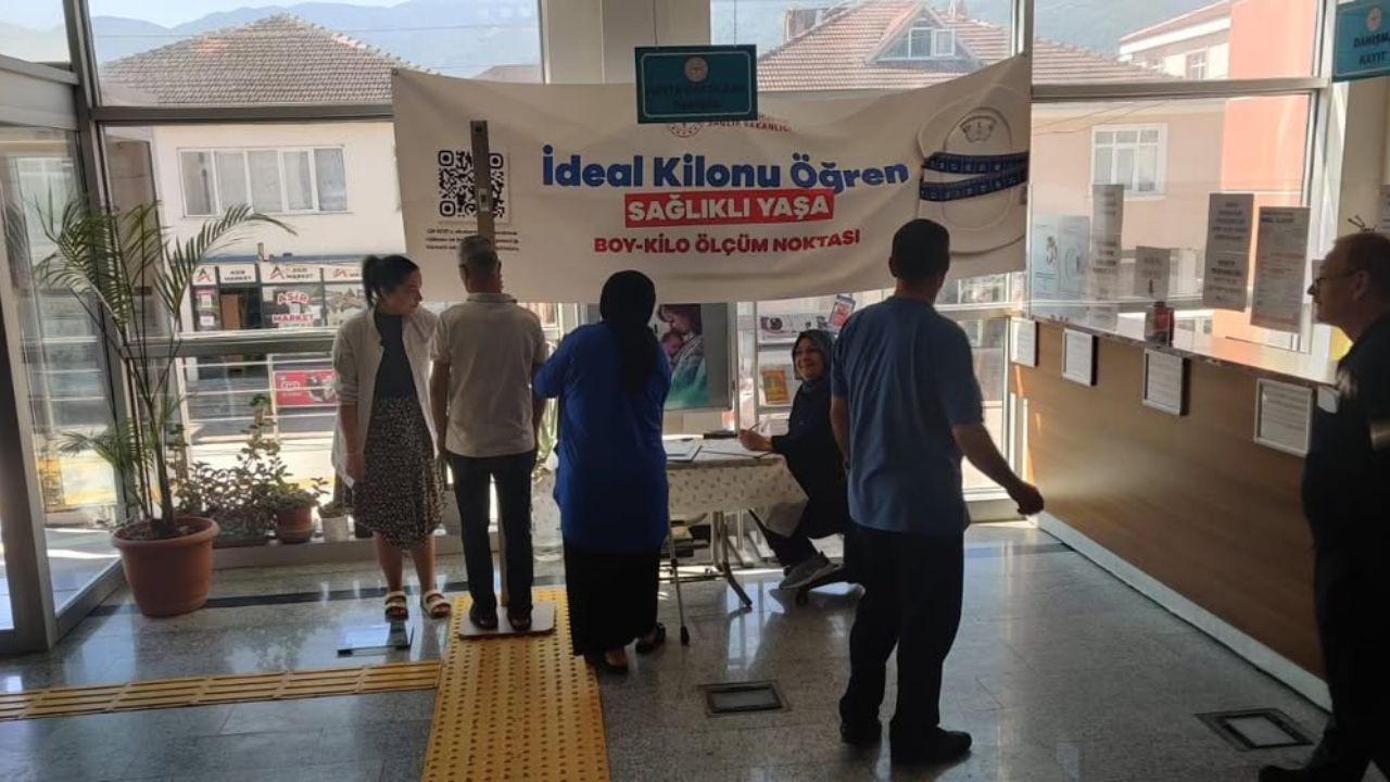 Gölyaka’da ”İdeal Kilonu Öğren, Sağlıklı Yaşa” Etkinliği Düzenlendi