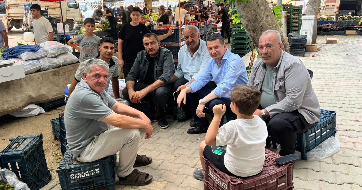 Başkan Olgun’dan Adıyaman Semt Pazarı’na samimi ziyaret