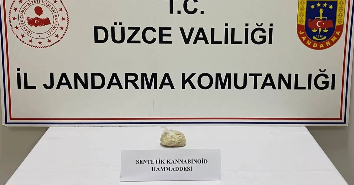 Düzce’de 3 milyon TL’lik uyuşturucu operasyonu