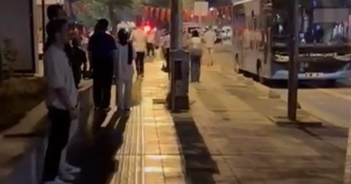 Düzceliler saygı duruşunda