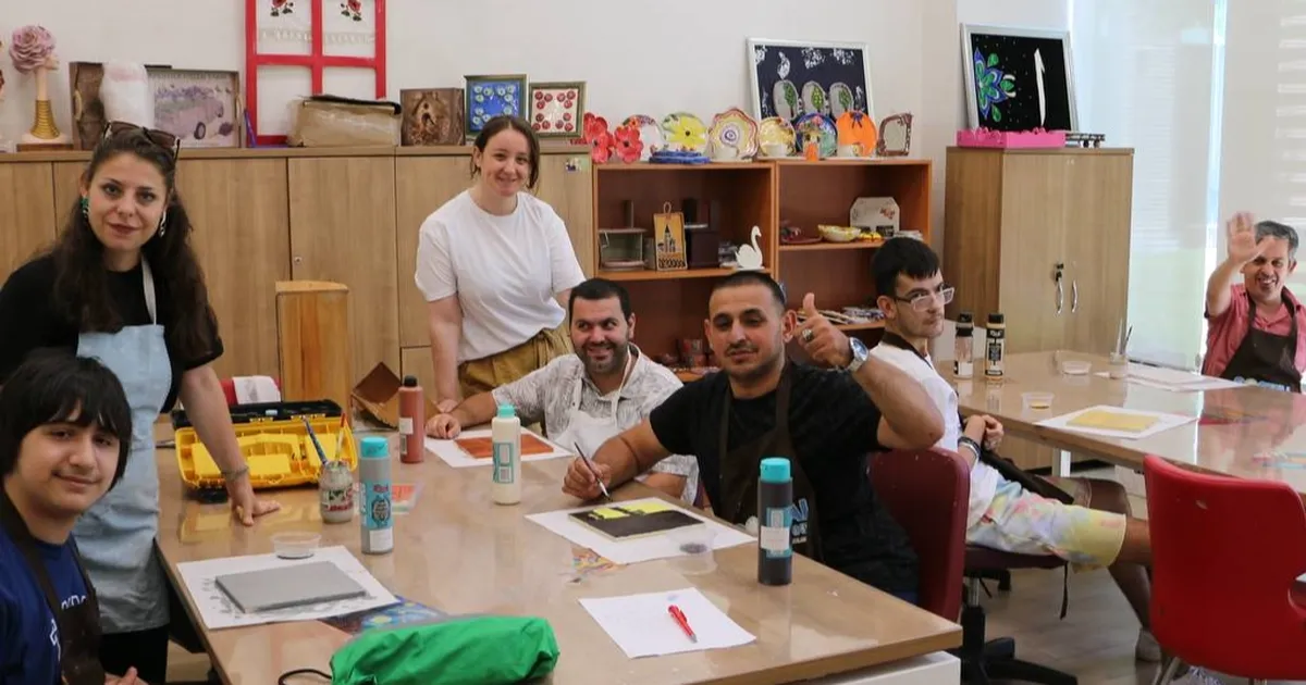 Engelsiz hobi atölyelerinde yaz dönemi başladı