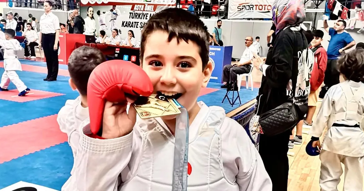 Keşanlı sporcu, Çorlu’daki yarışmada Türkiye Şampiyonu oldu