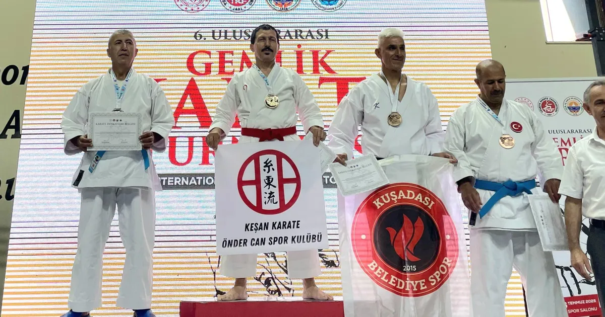 Keşanlı sporculardan Gemlik’te madalya başarısı
