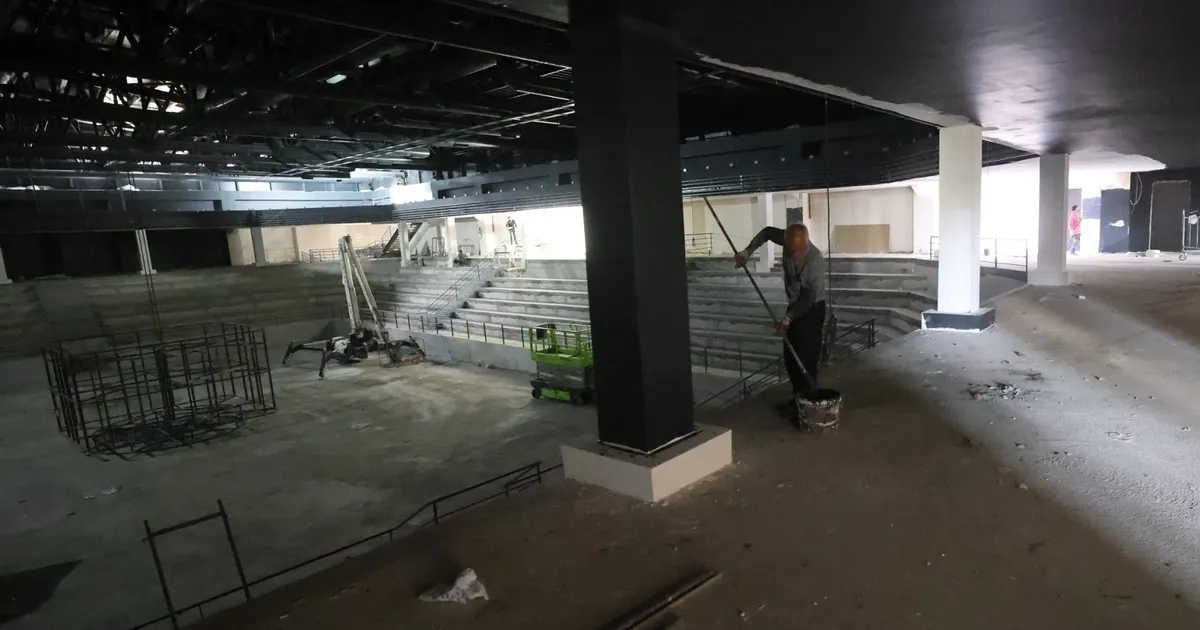 Kocaeli Çayırova’nın spor tesisi hızla ilerliyor