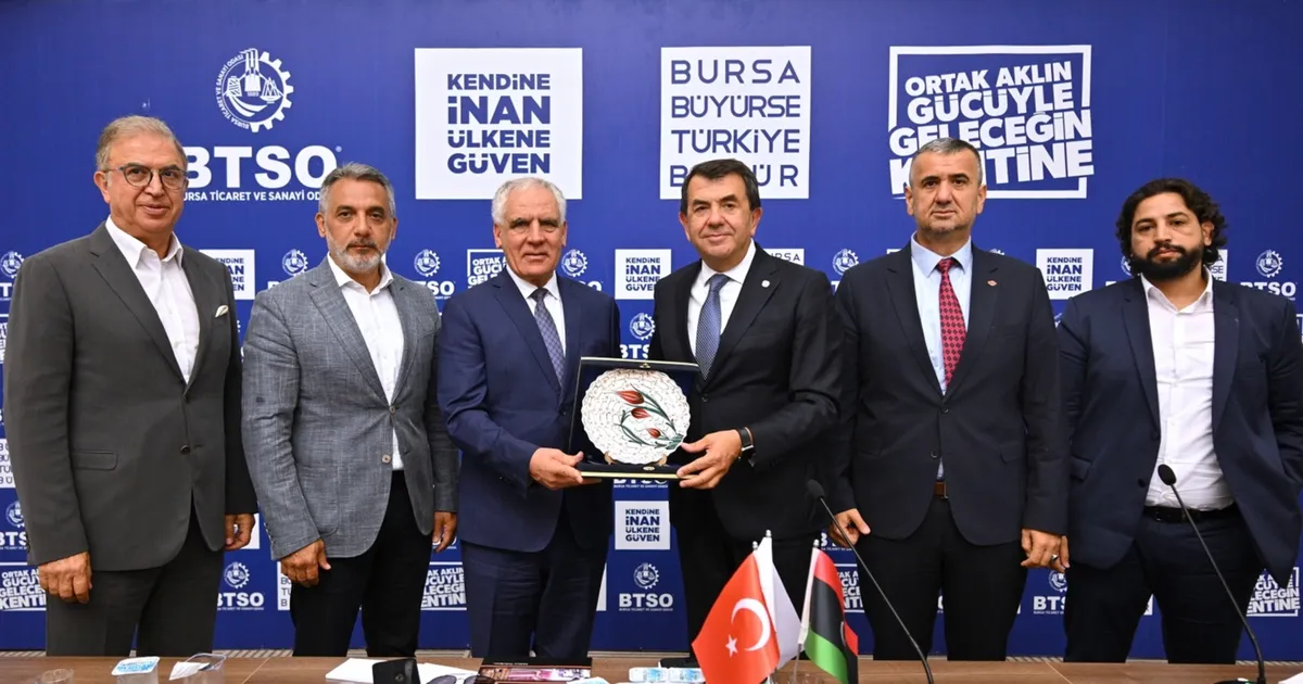 Libya’dan Bursa’ya yeniden yapılanma sürecinde iş birliği daveti