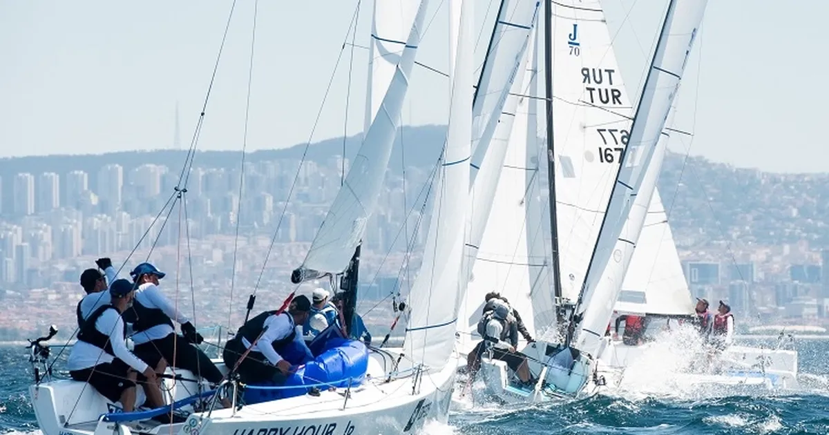 13. TAYK–Eker Olympos Regatta’da J70 fırtınası