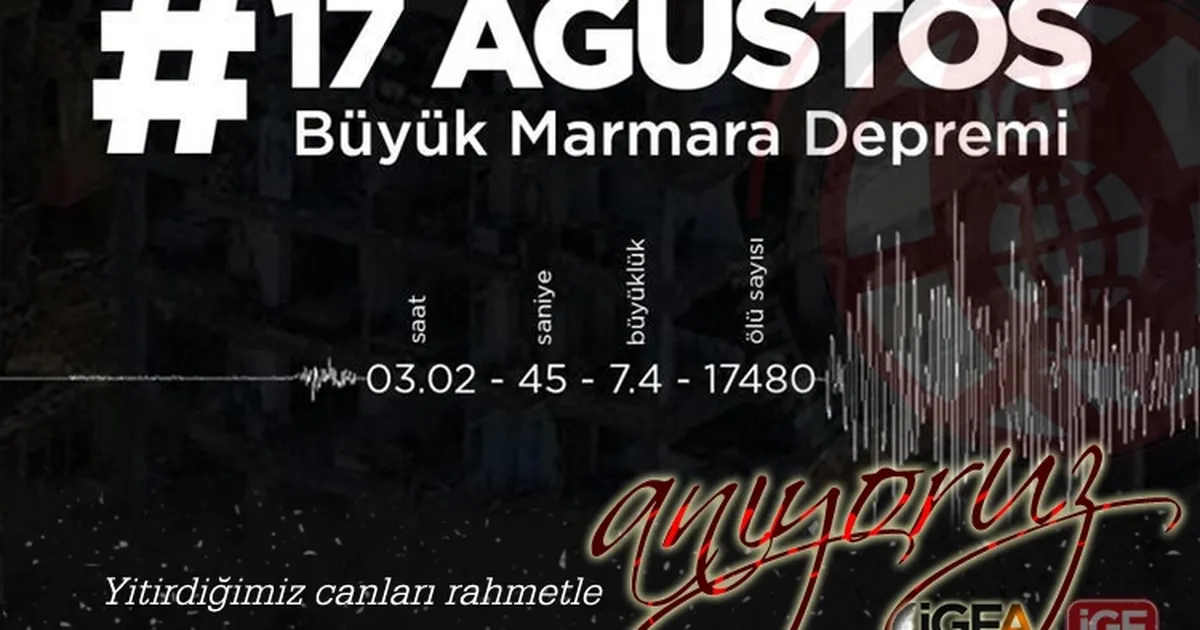 17 Ağustos 1999 depremi… Marmara’nın unutulmaz trajedisi!