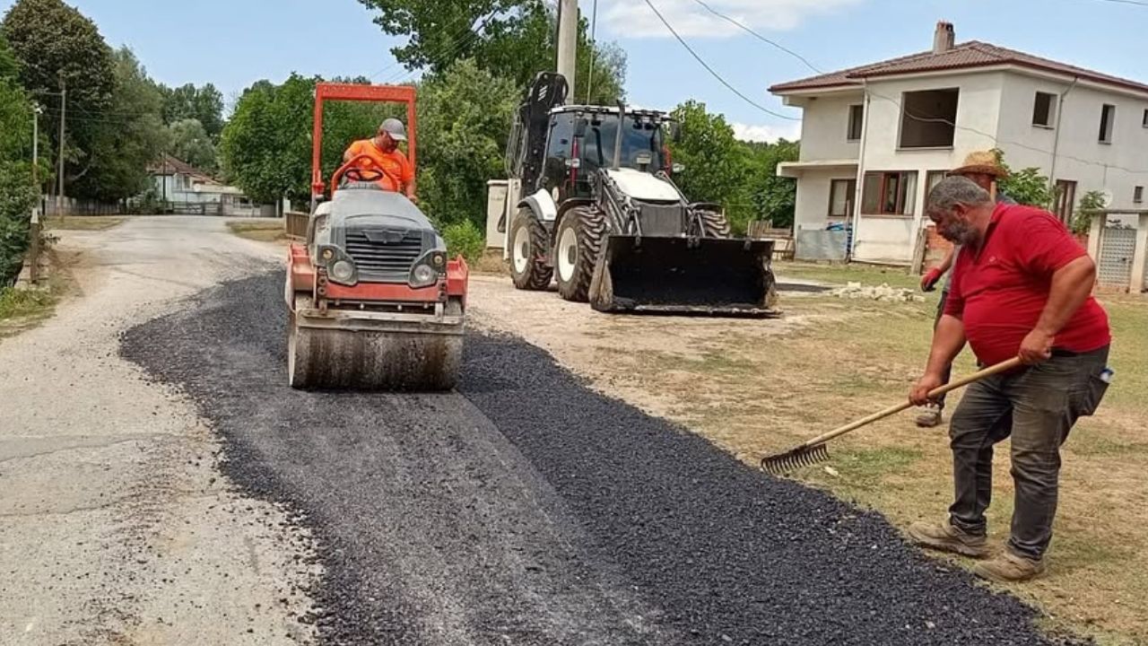 Kuşaçma Köyü’nde Yol Onarım Çalışmaları Tamamlandı
