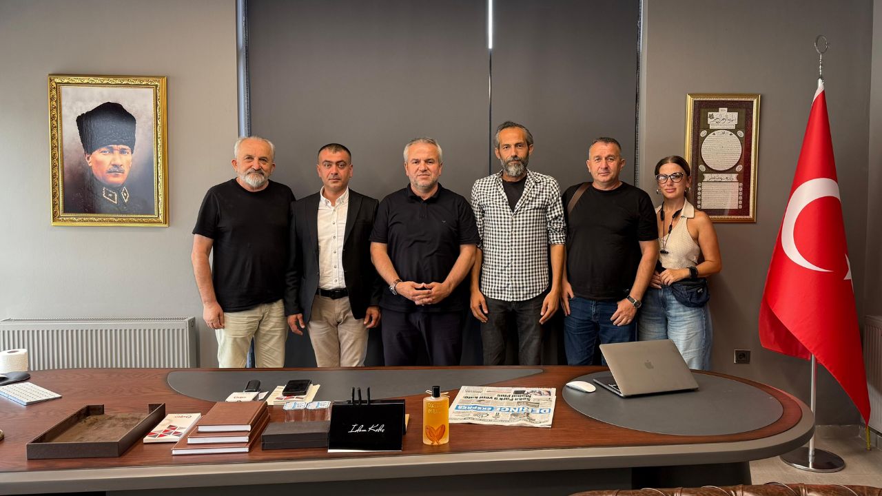 Düzce Gazeteciler Cemiyeti’nden İslam Keleş’e Ziyaret