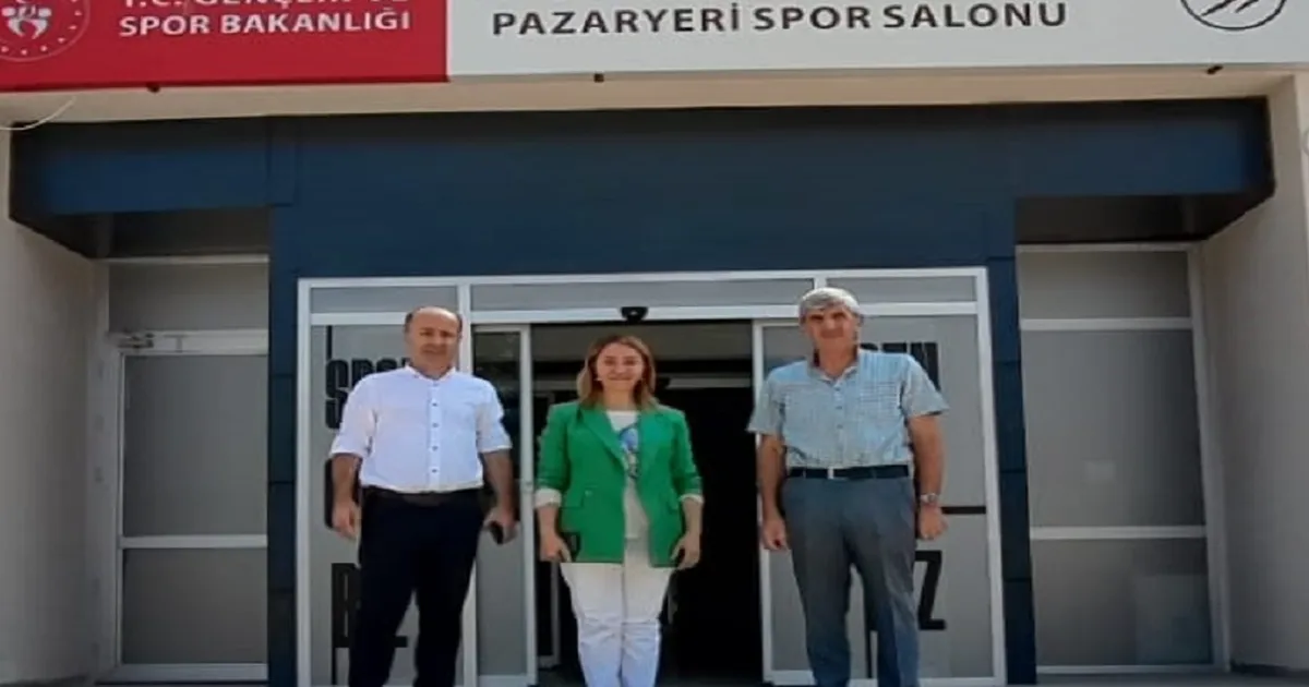 Bilecik Pazaryeri kapalı spor salonu hizmete açıldı