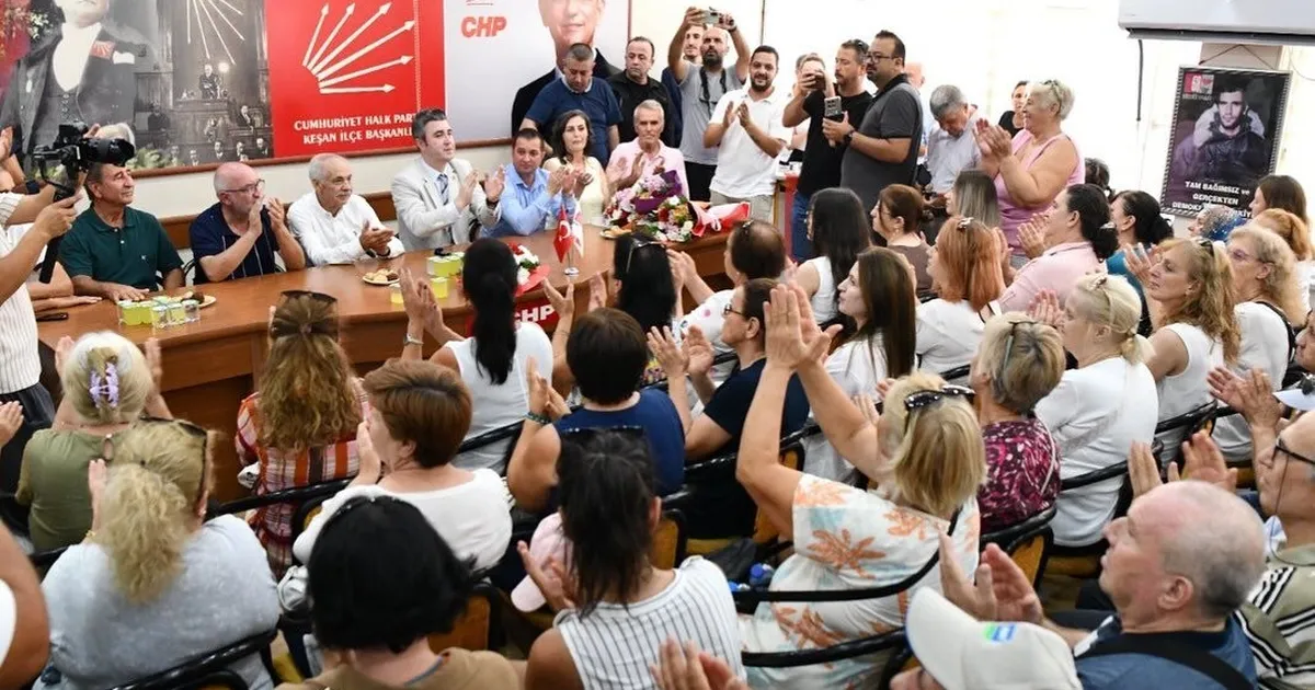 Edirne Keşan’da Anıl Çakır CHP’ye yeniden adaylığını açıkladı