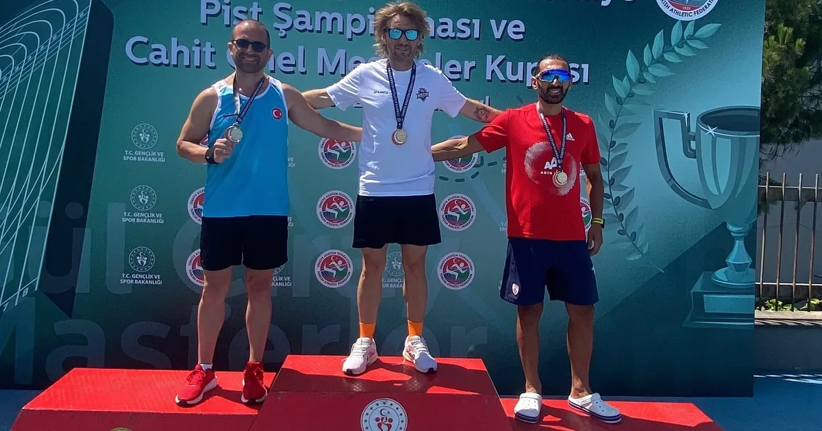 Keşanlı atlet Türkiye Masterlar’da altın madalya kazandı