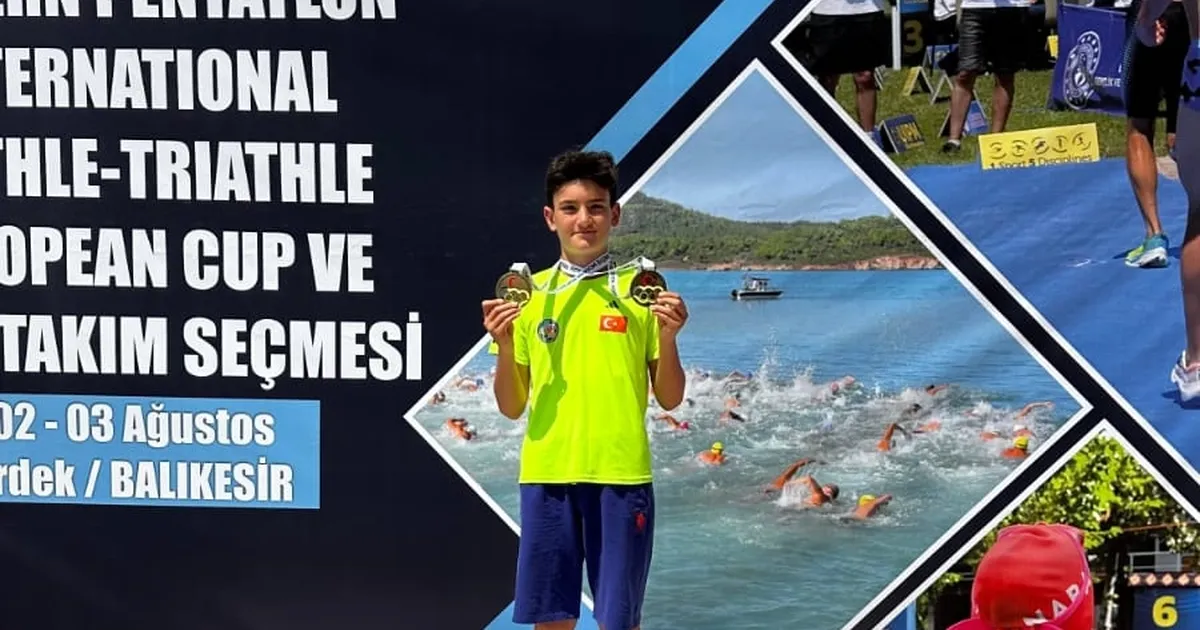 Muğlalı sporcu Kerem Batur Genç’ten çifte madalya 
