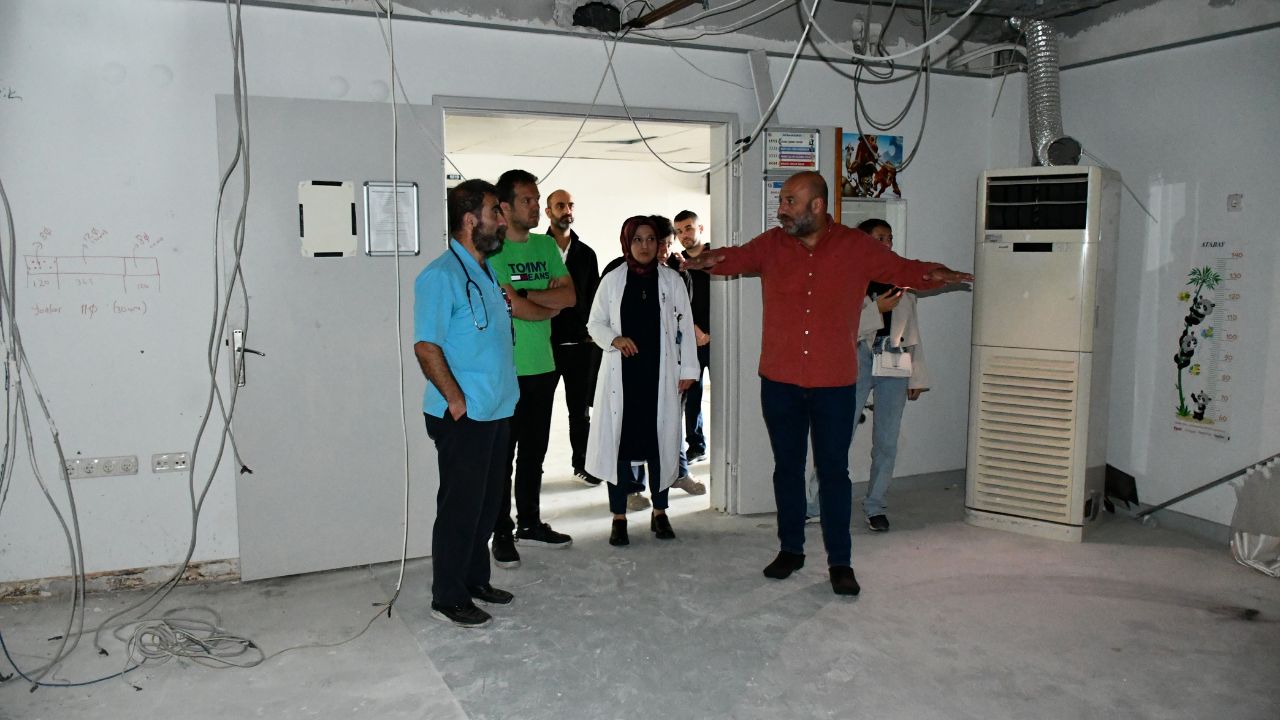Düzce Üniversitesi Hastanesi Çocuk Acil Servisi’nde Çalışmalarda Sona Gelindi