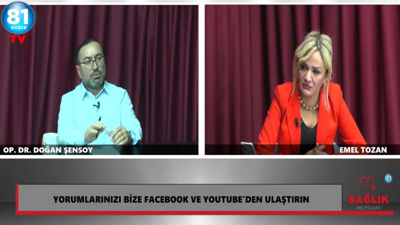 Sağlık Meydanı’nda Op. Dr. Doğan Şensoy, Önemli Sağlık Konularını Anlattı