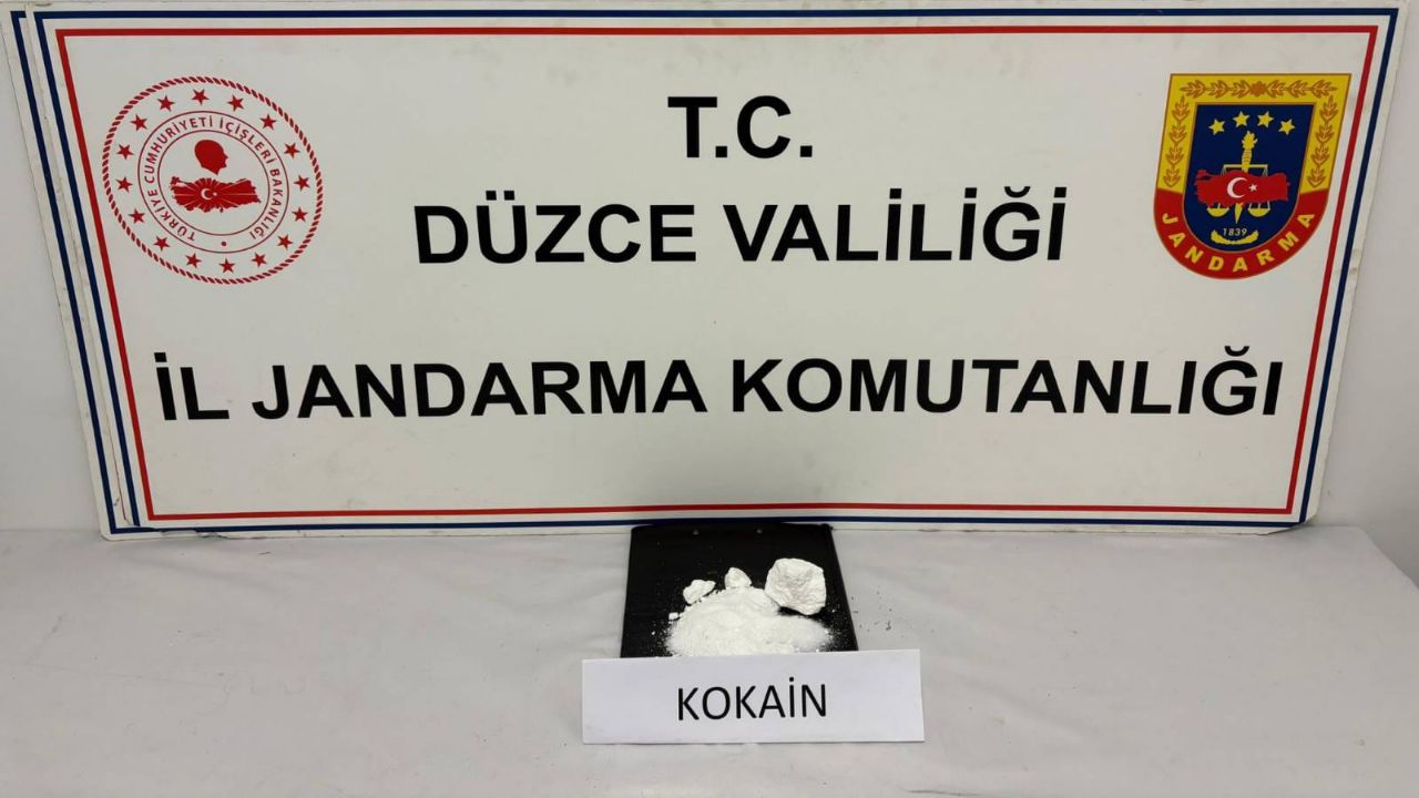 Düzce’de 800 Bin Liralık Uyuşturucu Operasyonu