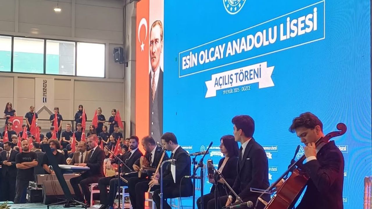 Esin Olcay Anadolu Lisesi Açılışı Yapıldı