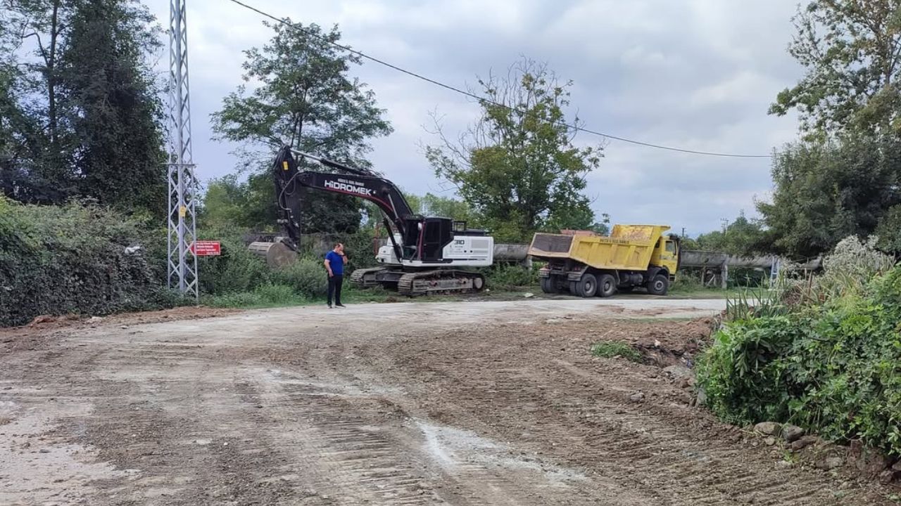 Bostanlık Köyü’nde Kutu Menfez Çalışması Tamamlandı