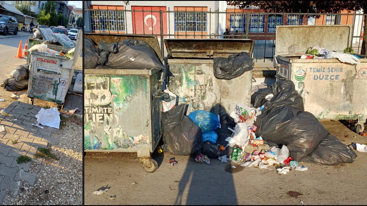 ”Temiz Şehir Düzce” Sloganına Aykırı Manzara; Bu Sokak Düzce’ye Dahil Değil Mi?